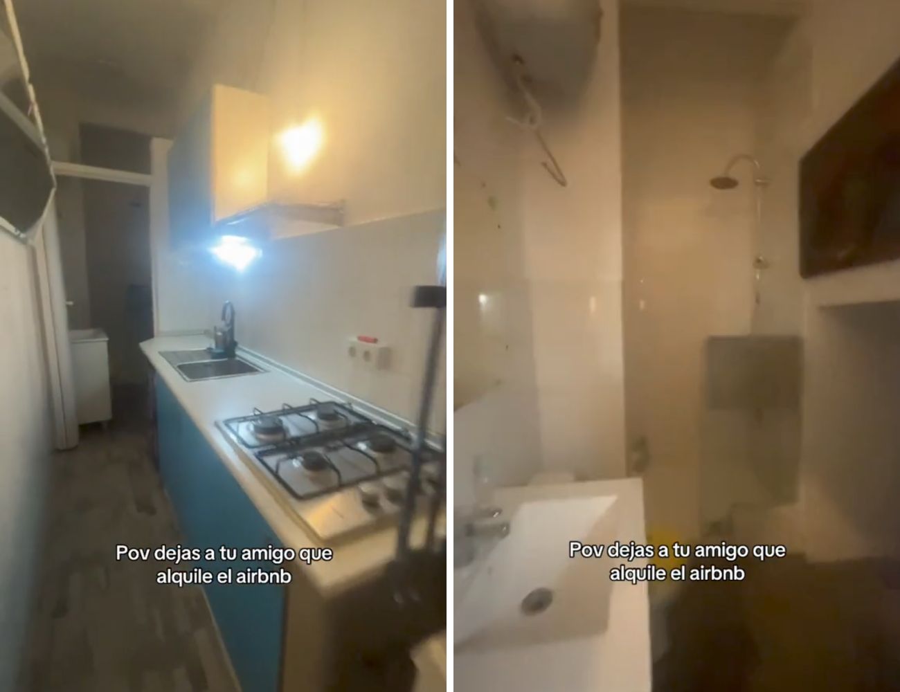 Alcuni scorsi dell'Airbnb prenotato a Barcellona