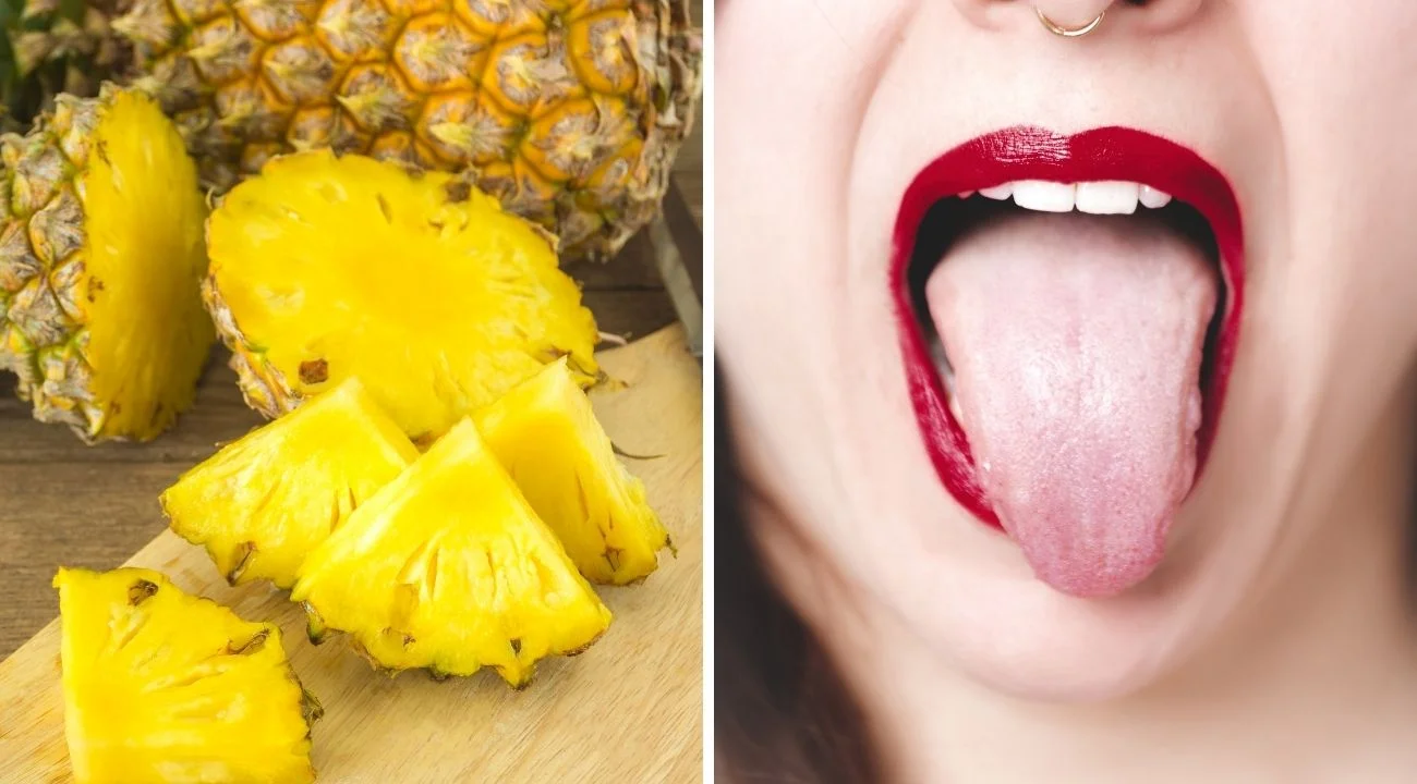 Perché la bocca ci 'pizzica' dopo aver mangiato l'ananas? La risposta (poco rassicurante)